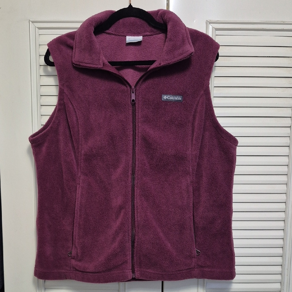Columbia 🖤 Plum Fleece Vest (679)
